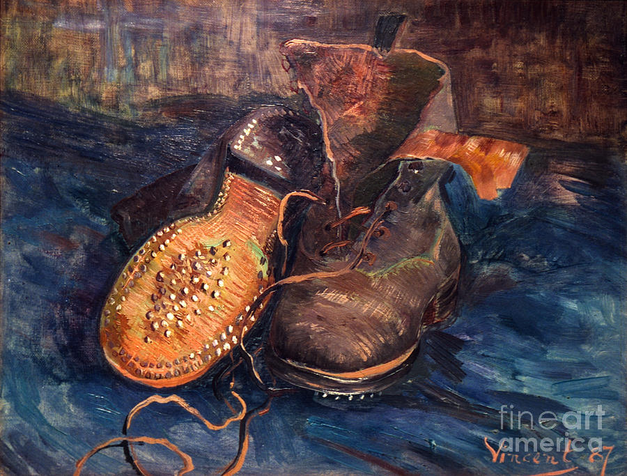 Van Gogh: The Shoes, 1887 Photograph by Granger