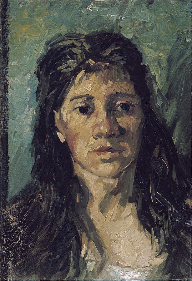 Van Gogh Woman With Hair Loose Painting By Vincent Van Gogh