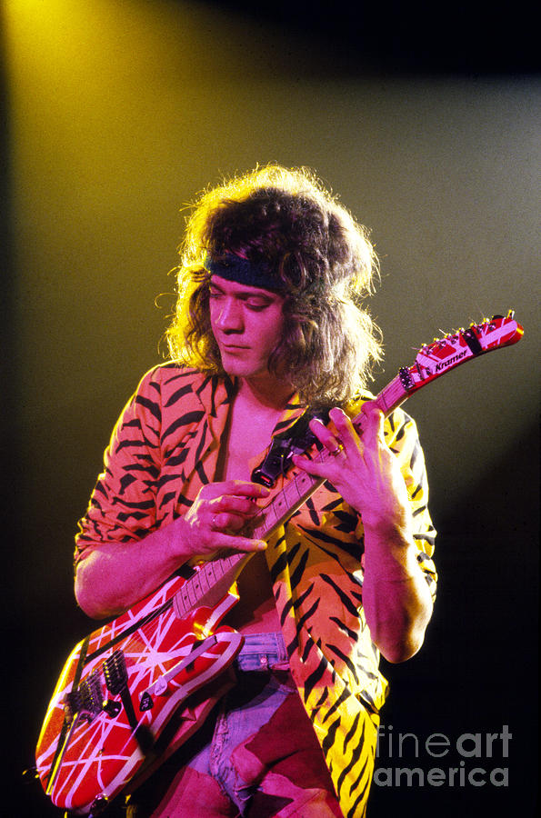 Van Halen Photograph - Van Halen 1984 number 2 by Chris Walter
