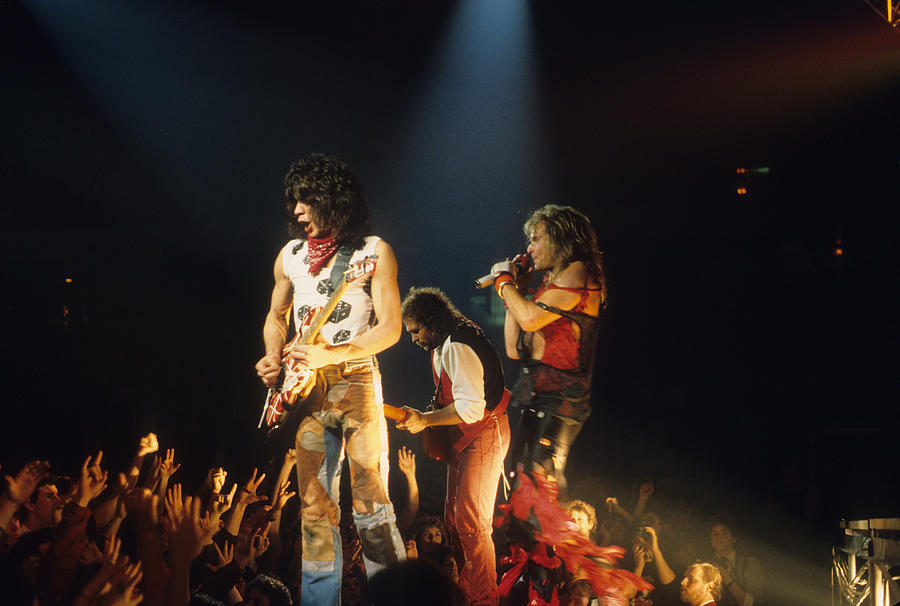 Van Halen Photograph - Van Halen 1984 by Rich Fuscia