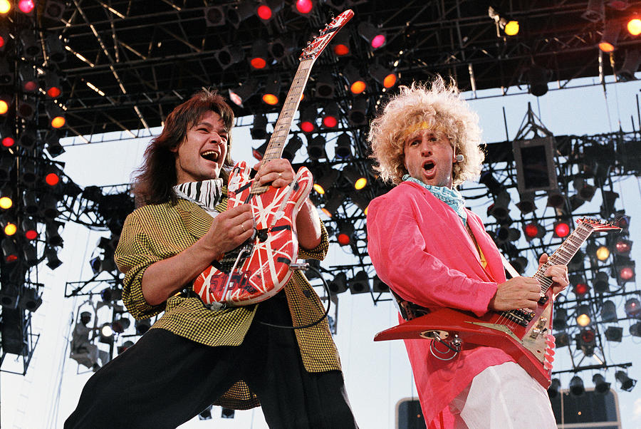 Van Halen 86 #8 Photograph by Chris Deutsch