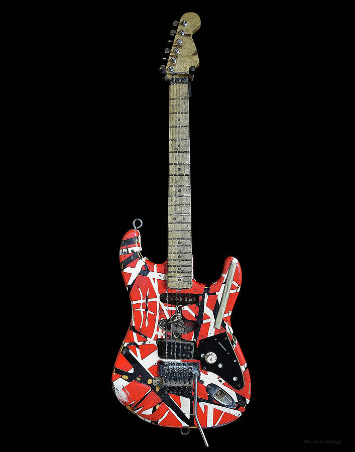 Van Halens Guitar Photograph by Coke Mattingly
