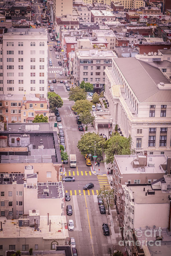 Van Ness Avenue in San Francisco Photograph by Claudia M Photography