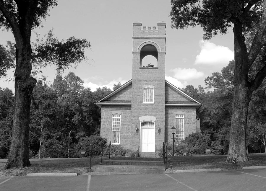 Van Wyck Presbyterian Church BW Photograph by Joseph C Hinson