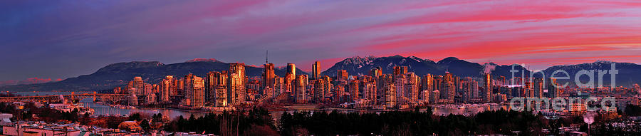 Vancouver Bc False Creek Sunrise 1 Photograph by Terry Elniski