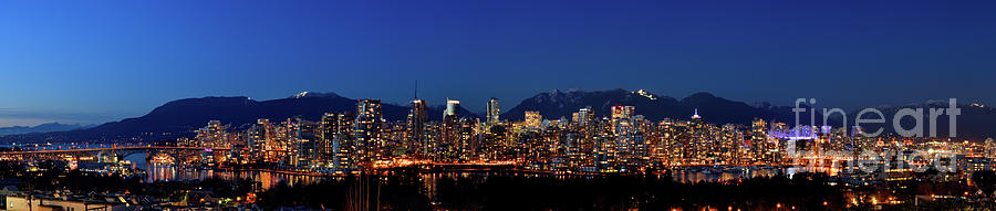 Vancouver Bc False Creek Sunset 1 Photograph by Terry Elniski