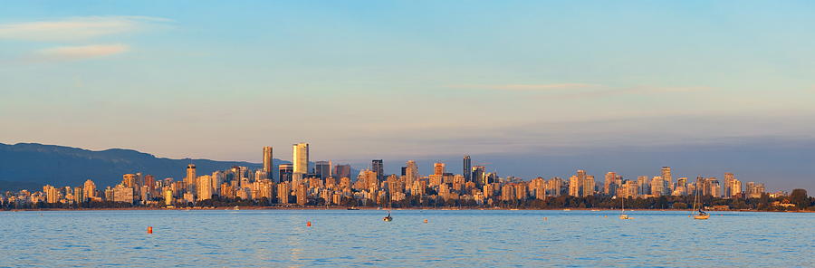 Vancouver city skyline Photograph by Songquan Deng