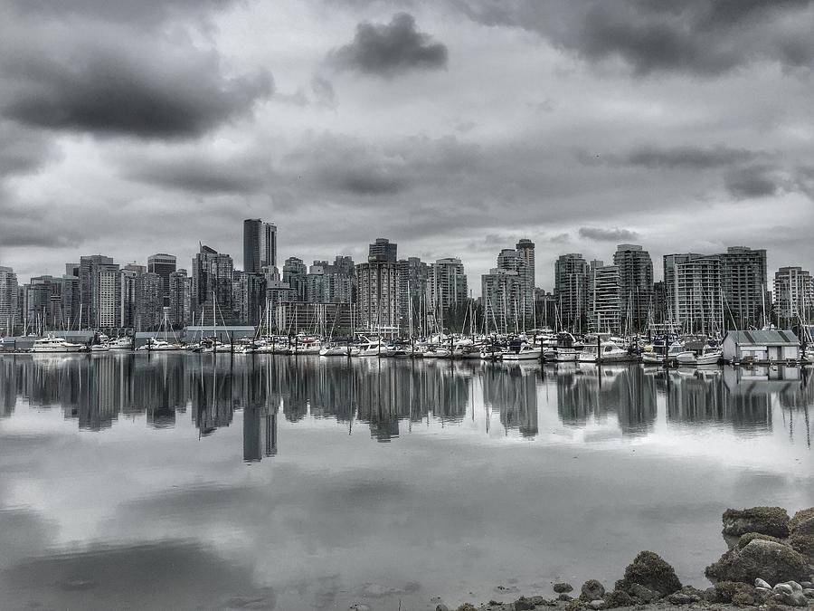 Vancouver Cityscape Photograph by Anne Sands