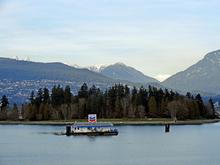 Vancouver Energy Afloat Photograph by Robert Meyers-Lussier