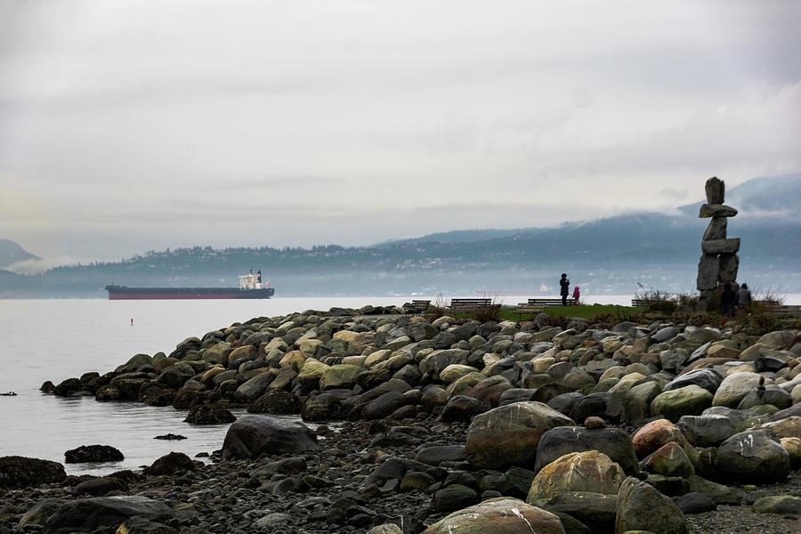 Vancouver English Bay Photograph by Steven Richman