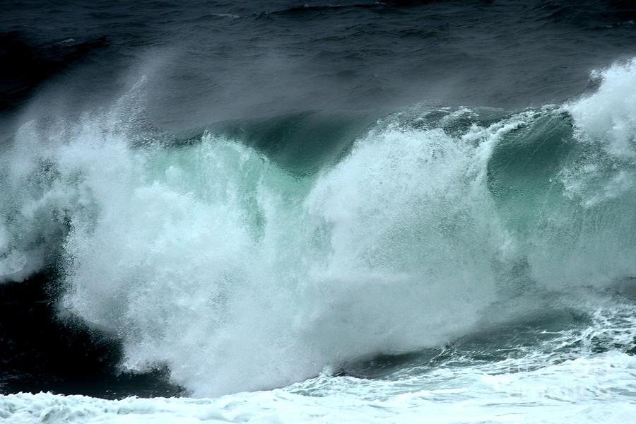 Vancouver Island Crashing Waves Photograph by Adam Jewell