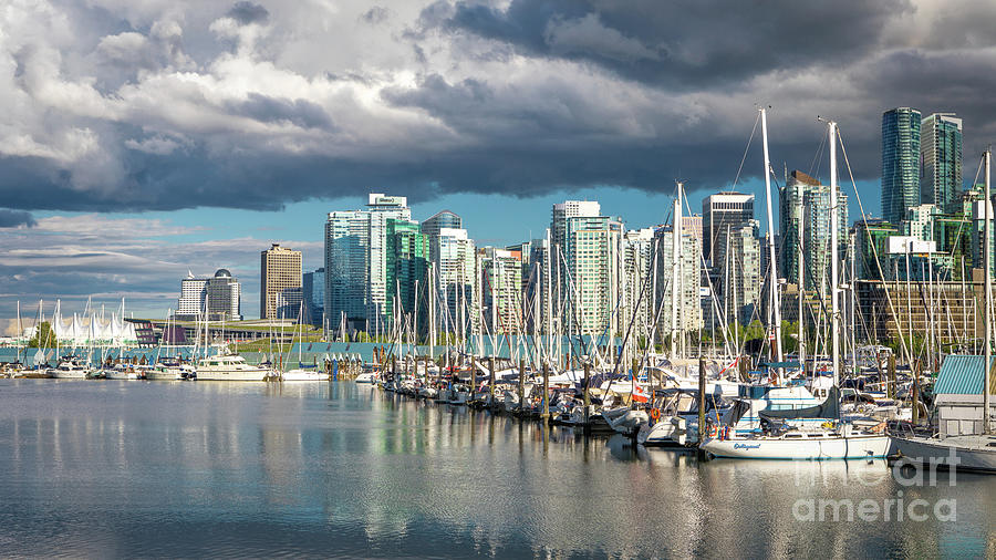 Vancouver Marina Photograph by Jerry Fornarotto