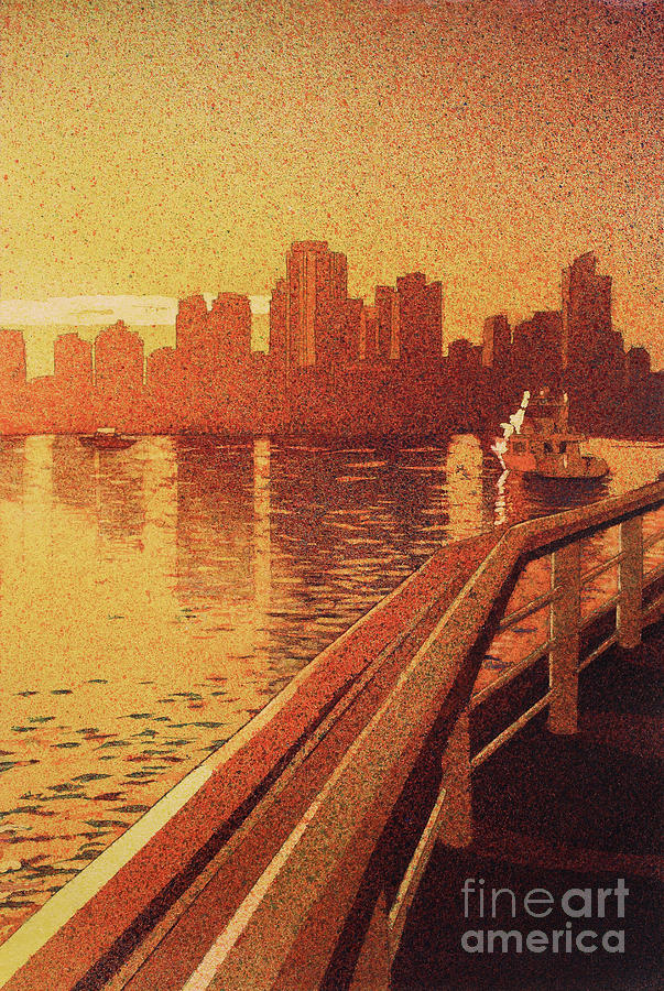 Vancouver Morning- BC Painting by Ryan Fox