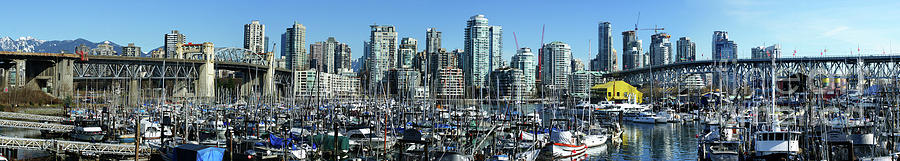 Vancouver Panoramra Photograph by Randy Harris
