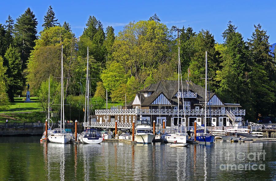 Vancouver Rowing Club in Stanley Park Photograph by Charline Xia