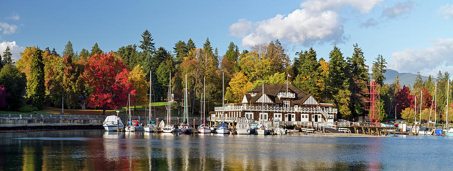 Vancouver Rowing Club Photograph by Michael Russell