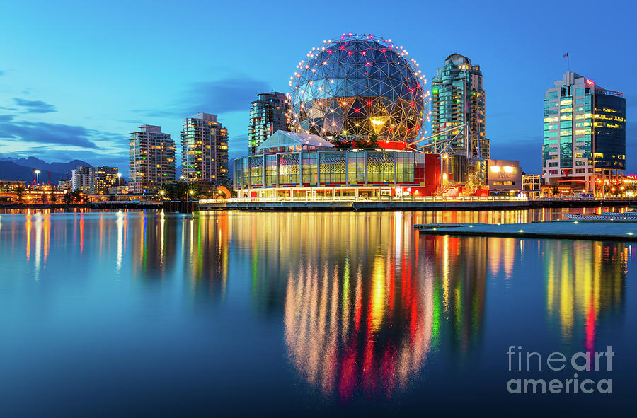 Architecture Photograph - Vancouver Science World by Inge Johnsson
