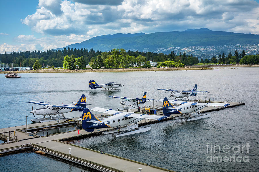 Vancouver Seaplanes Photograph by Inge Johnsson