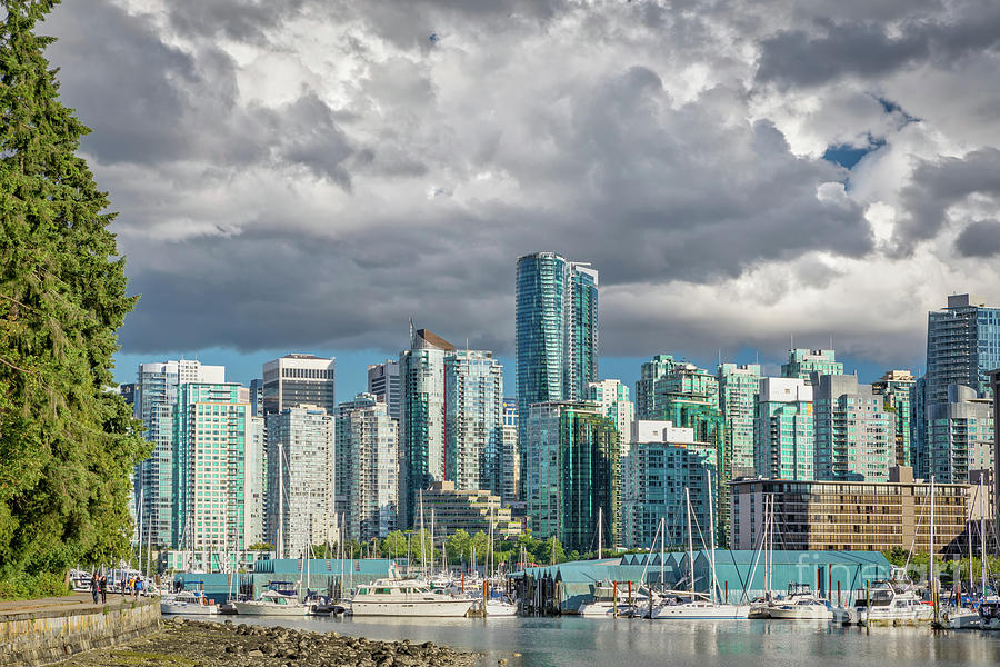 Vancouver Skyline 1 Photograph by Jerry Fornarotto