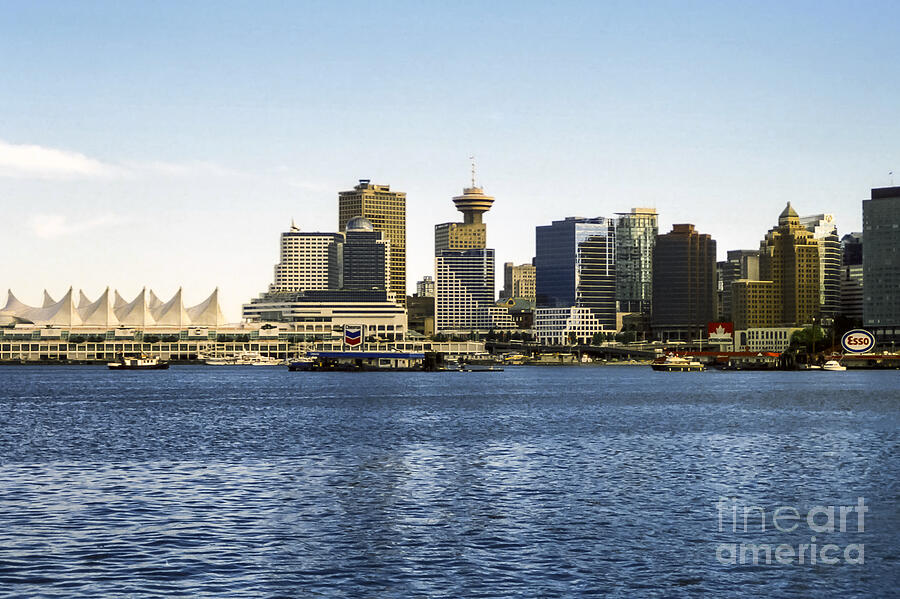 Vancouver Skyline Photograph by Bob Phillips