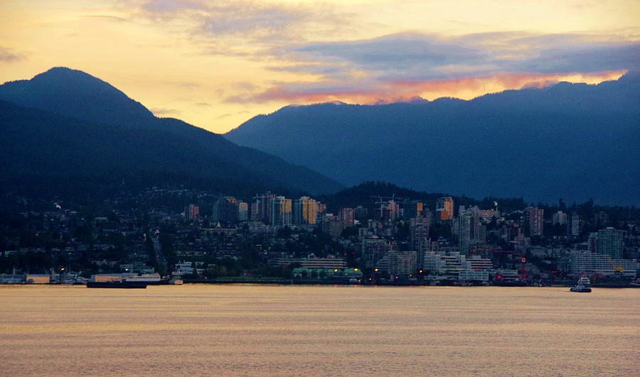 Vancouver Sunrise Photograph by Phyllis Spoor