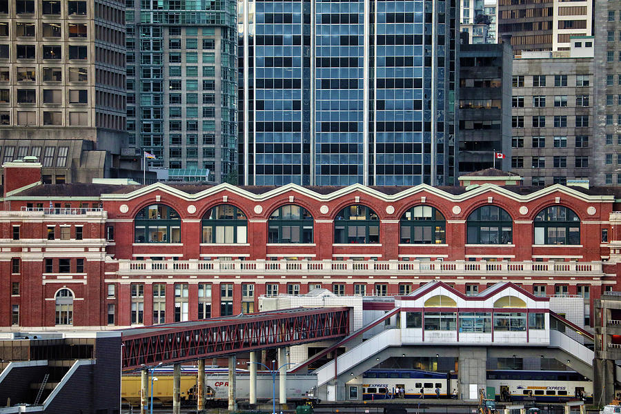 Vancouver Waterfront Station Photograph by Mitch Cat