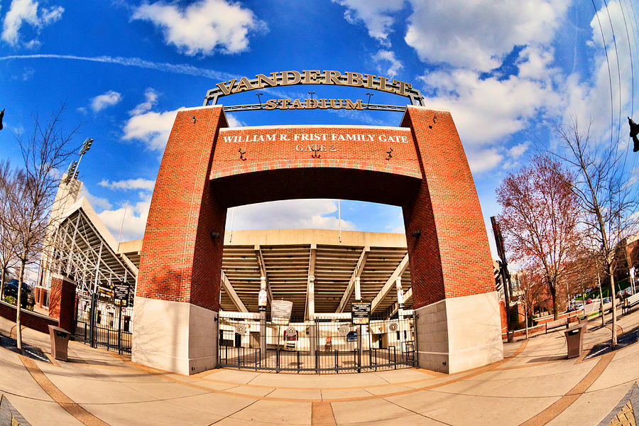Vanderbilt Stadium Photograph by Lisa Wooten