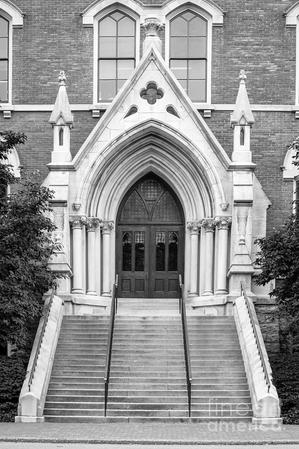 Vanderbilt University Kirkland Hall Entrance Photograph by University Icons