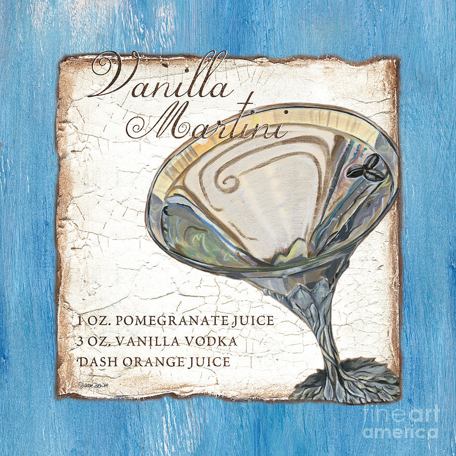 Vanilla Martini Painting by Debbie DeWitt