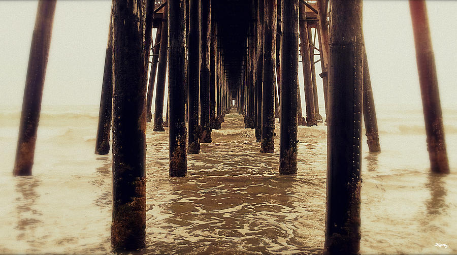 Vanishing Point - Pier Photograph by Glenn McCarthy Art and Photography