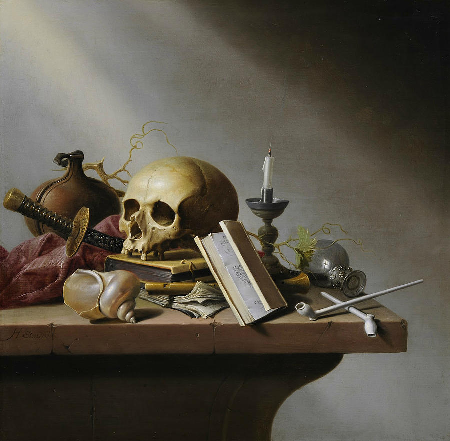 Vanitas Painting by Harmen Steenwijck