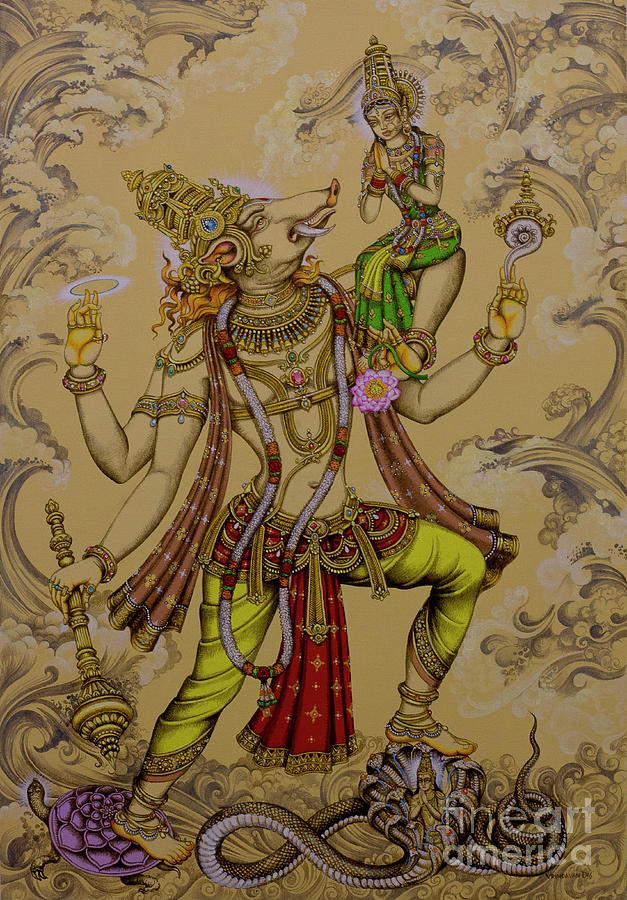 Varaha deva by Vrindavan Das Varaha deva by Vrindavan Das