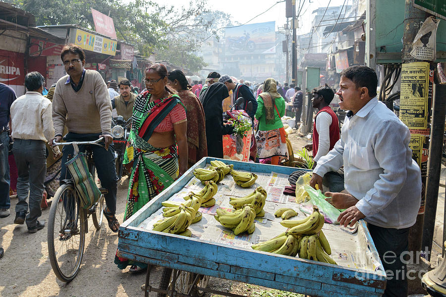 Varanasi Street Vendor 01 Photograph by Werner Padarin