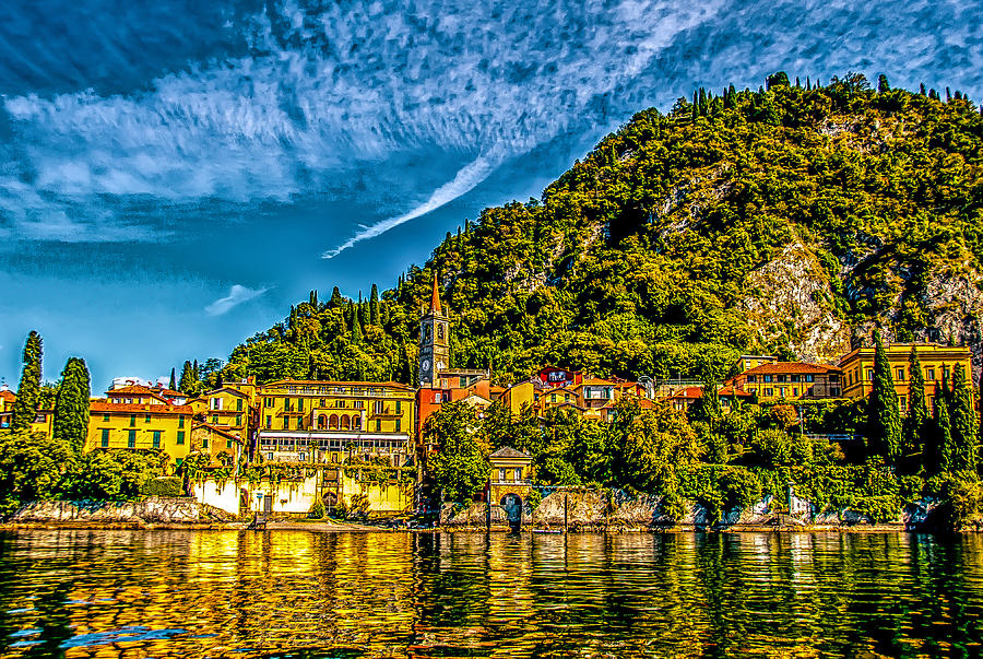 Varenna on Lake Como, Italy Photograph by Lev Kaytsner