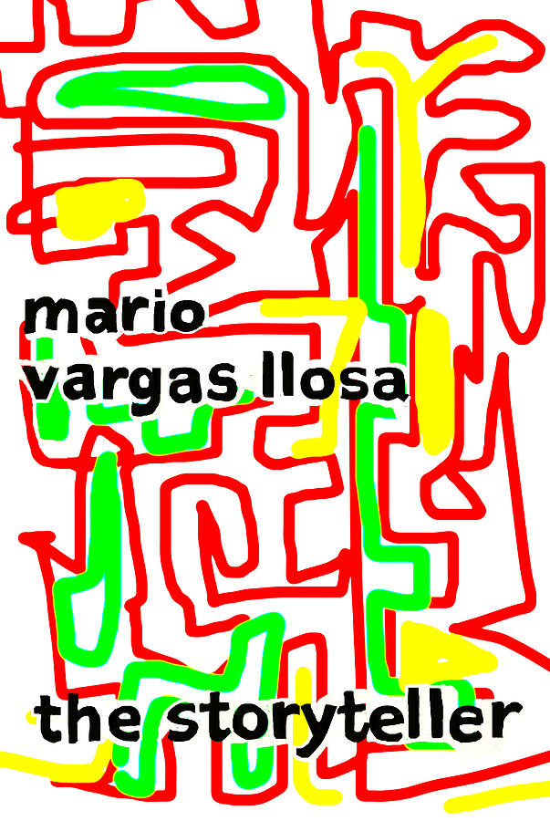 Magic Digital Art - Vargas Llosa Poster  by Paul Sutcliffe