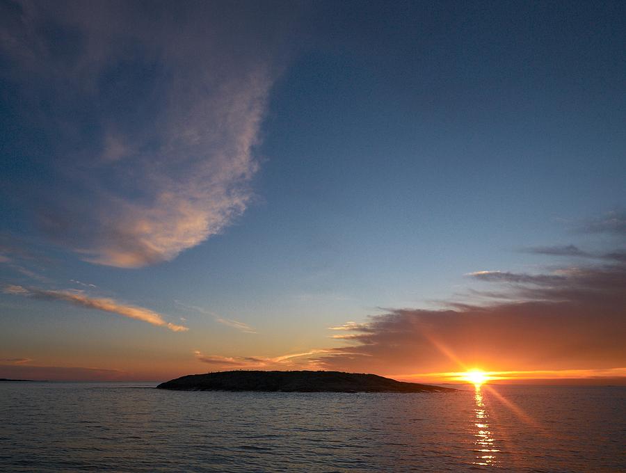 Variations of Sunsets at Gulf of Bothnia 2 Photograph by Jouko Lehto