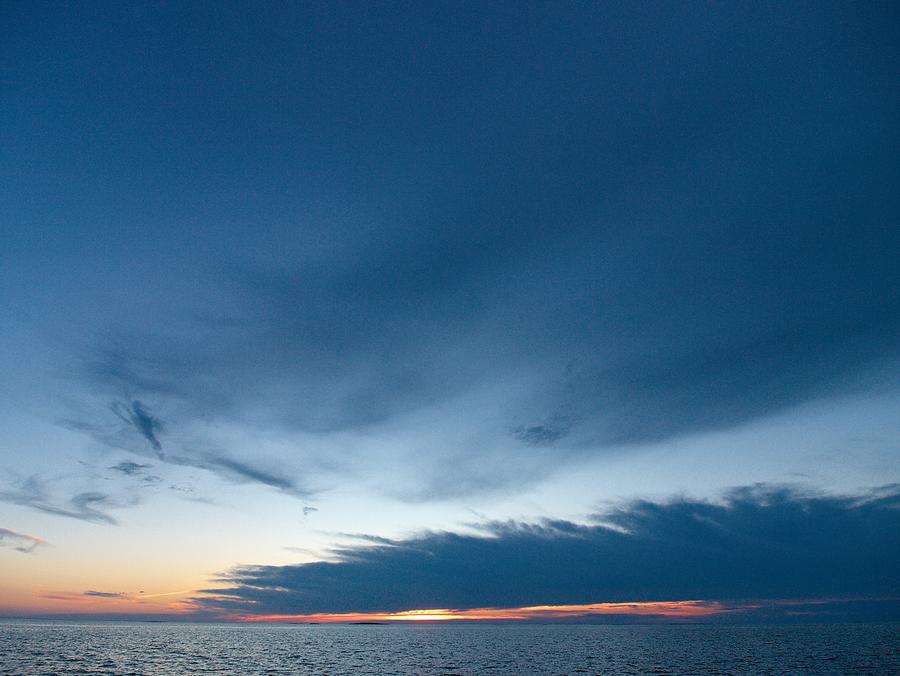 Variations of Sunsets at Gulf of Bothnia 4 Photograph by Jouko Lehto