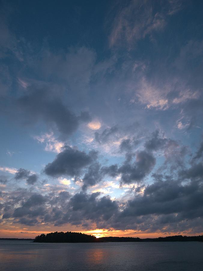 Variations of Sunsets at Gulf of Bothnia 5 Photograph by Jouko Lehto