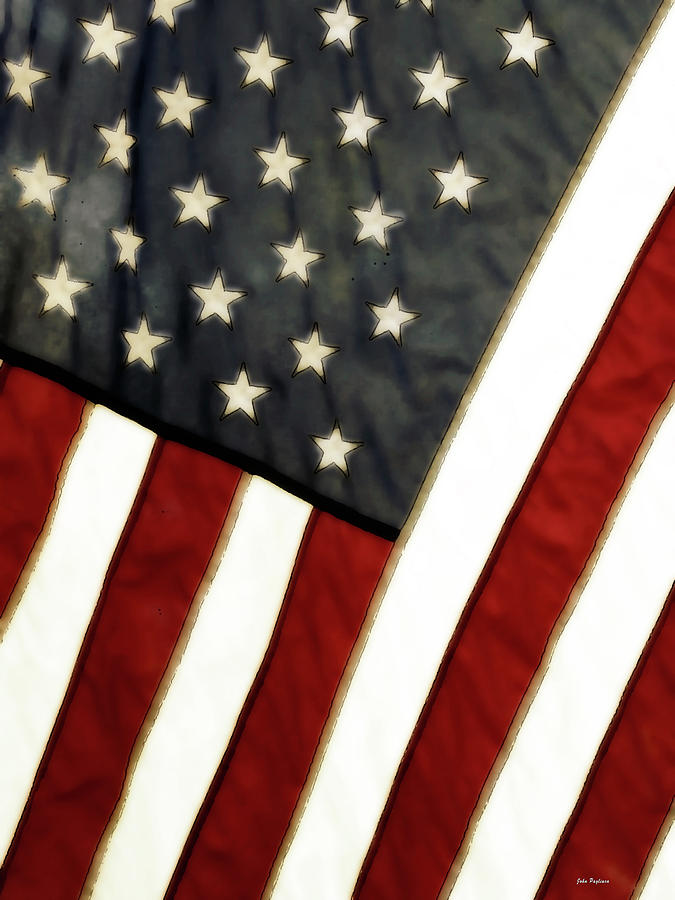 Variations on Old Glory No.4 Photograph by John Pagliuca