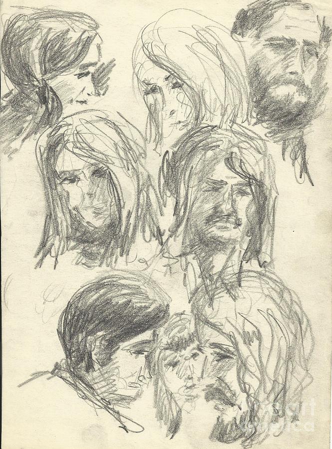 sketches of men