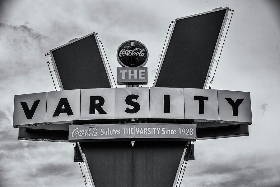 Atlanta Photograph - Varsity by Stephen Stookey