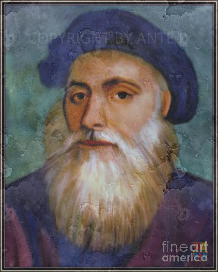 Vasco da Gama Painting by Ante Barisic