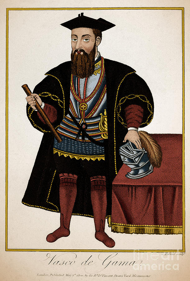 Vasco Da Gama, Portuguese Explorer Photograph by Science Source