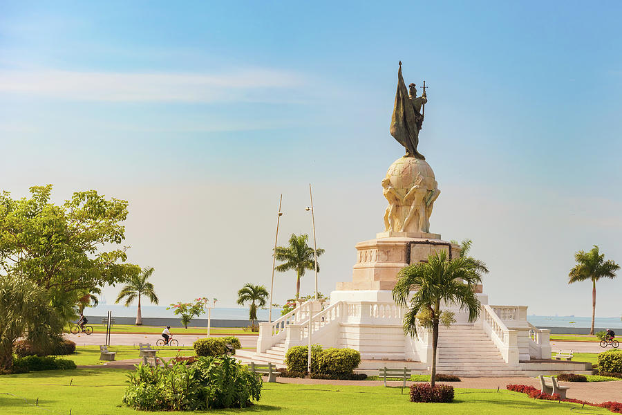 Vasco Nunez de Balboa Monument. Panama City, Republic of Panama, Photograph by Marek Poplawski