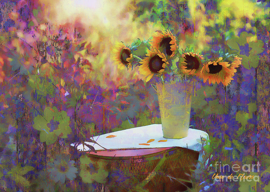 Vase de Fleurs 2017 by Kathryn Strick Vase de Fleurs 2017 by Kathryn Strick