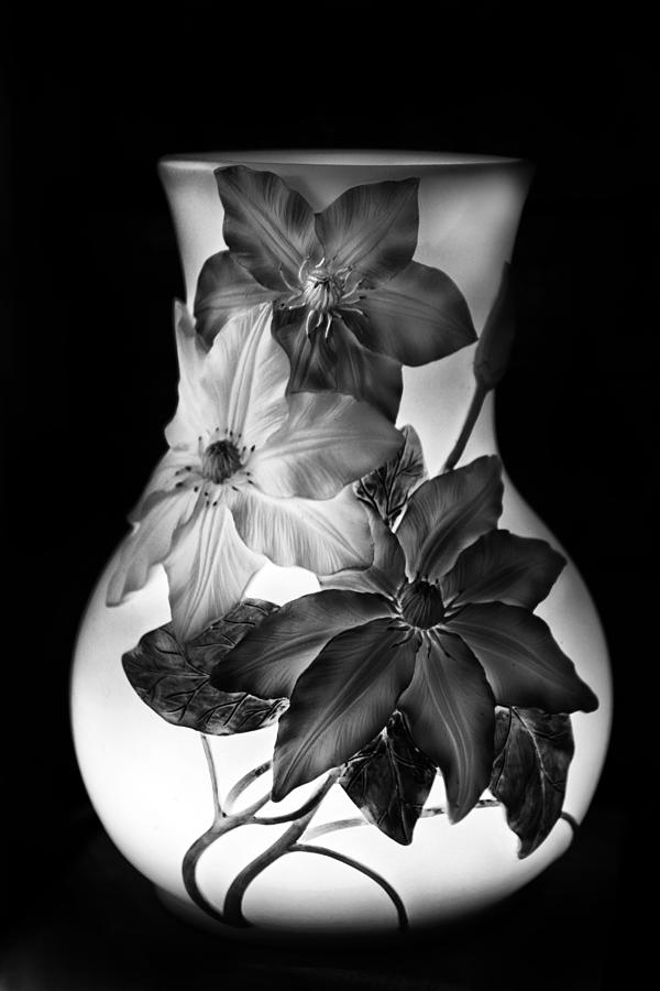 Vase in Monochrome Photograph by Jessica Jenney