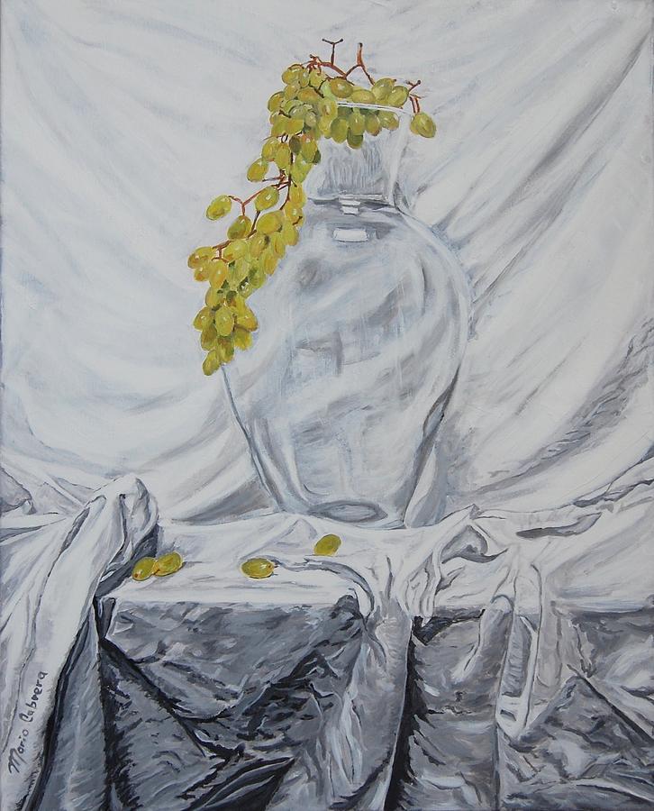 Vase Painting by Mario Cabrera
