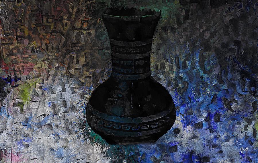 Vase Painting by Mark Taylor
