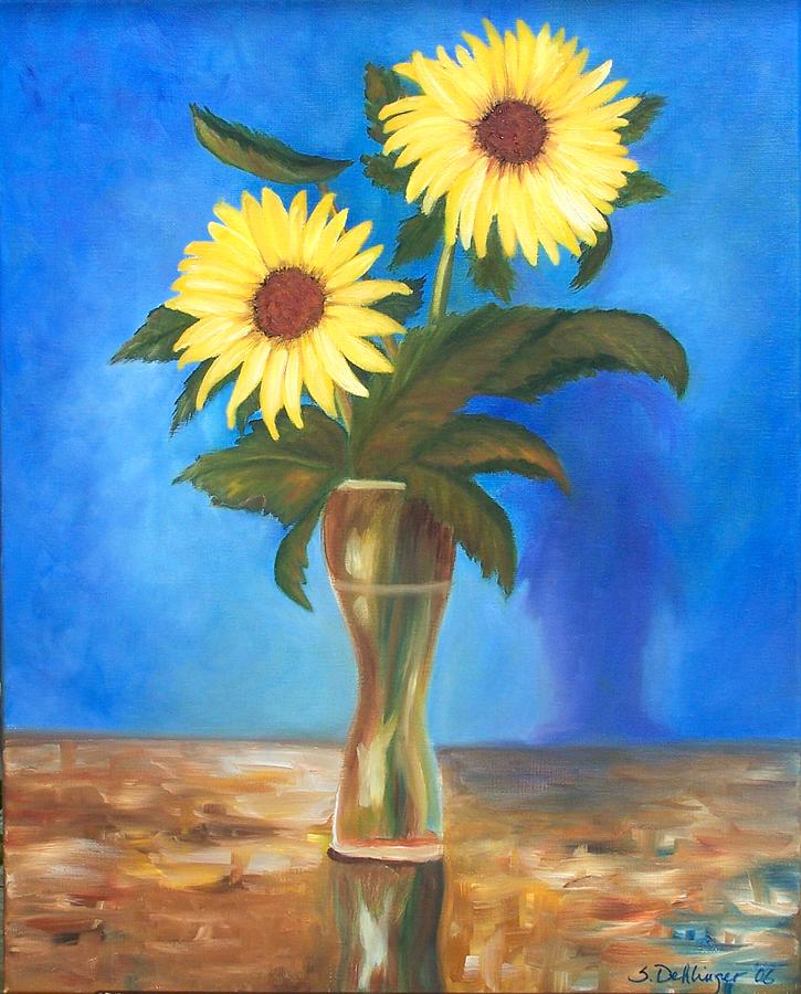 Vase of Sunshine SOLD Painting by Susan Dehlinger