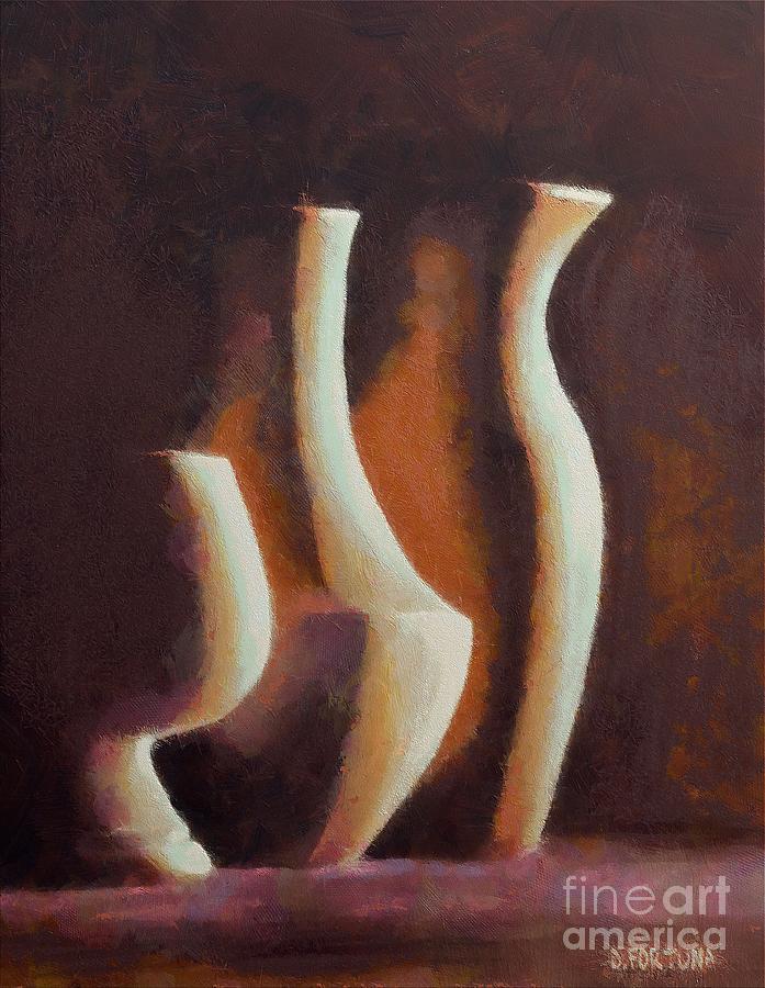Vases Painting by Dragica  Micki Fortuna